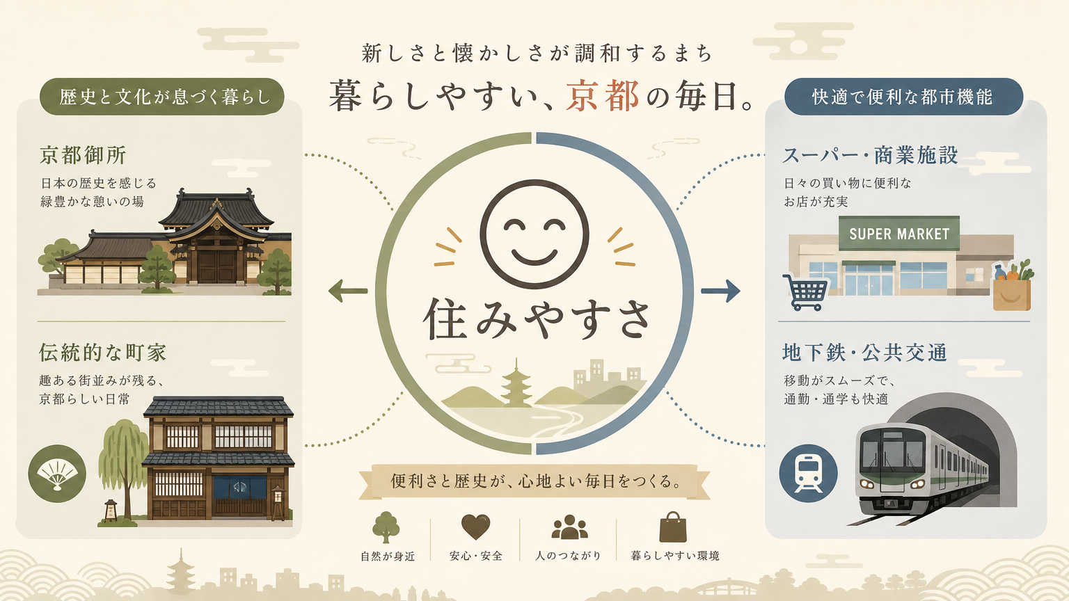 上京区の暮らし情報とは？住みやすさの結論